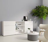 Drawer & Filing Wooden Cabinet